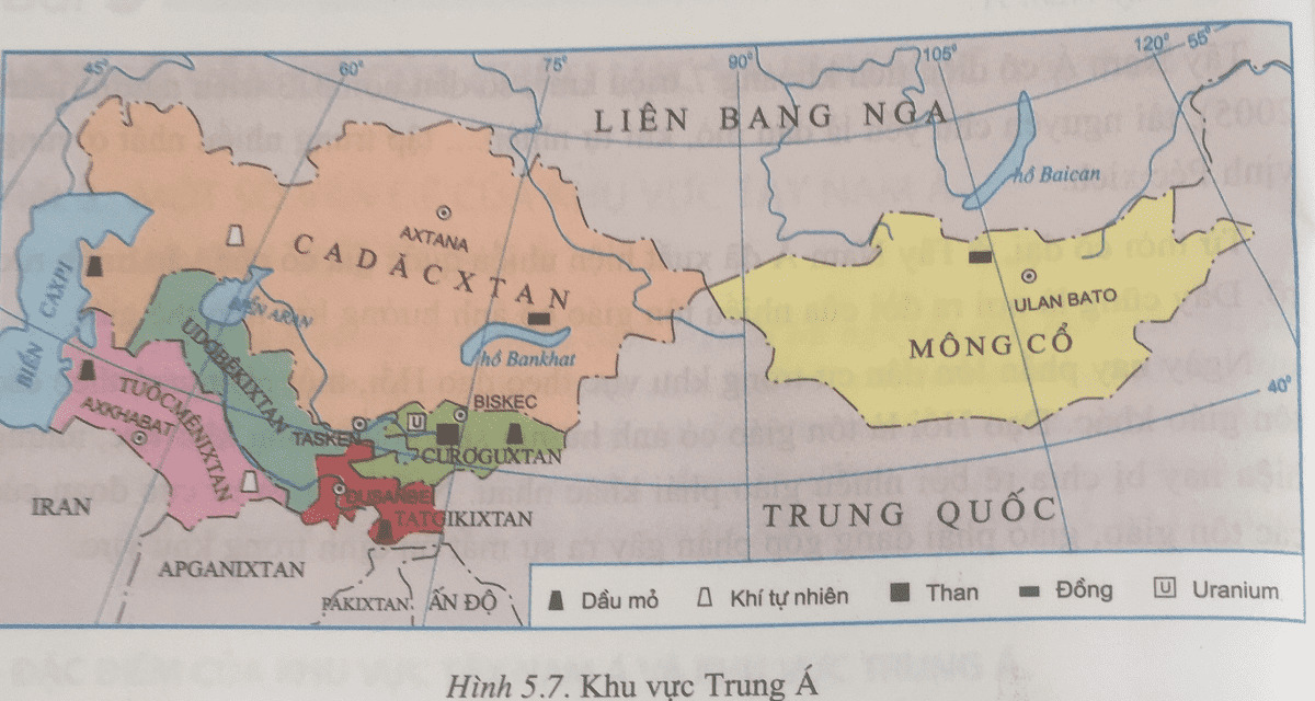 Bản đồ châu Á mới nhất và chi tiết khu vực 2023